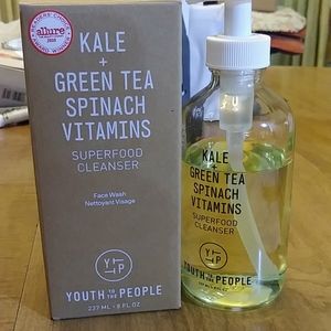 USED Youth to the People Kale+Green Tea Cleanser
